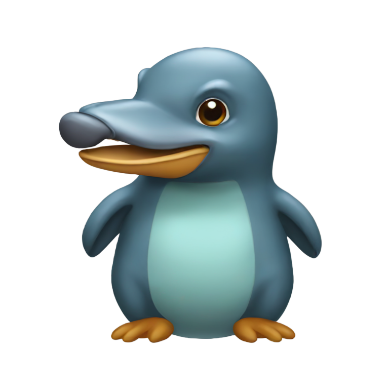 genmoji: platypus