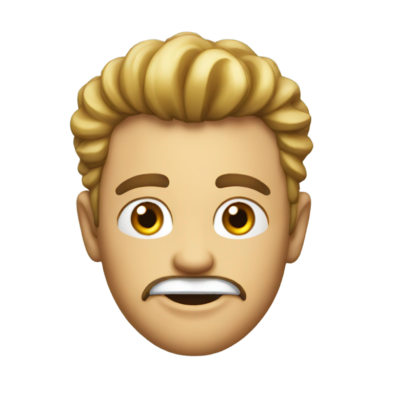 genmoji: A idiot with four hundred hnds