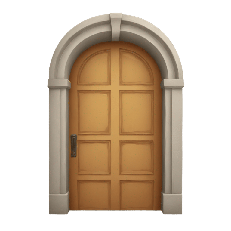 絵文字：Arched Door