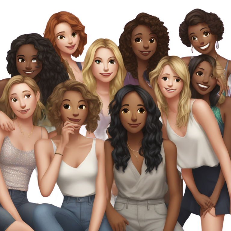 genmoji：HBO《女孩》剧组的杀青派对