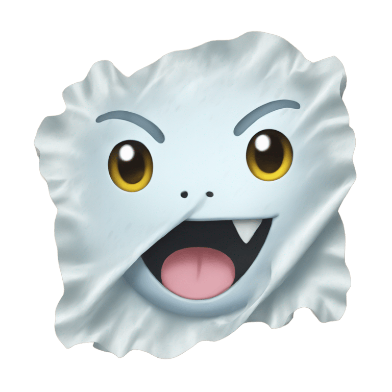 genmoji：wet wipe pokemon