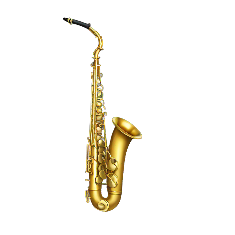 genmoji: baritone saxophone