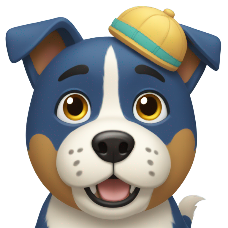 genmoji: bluey and bingo