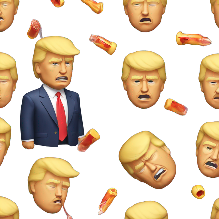 genmoji：唐纳德·特朗普被枪击身亡
