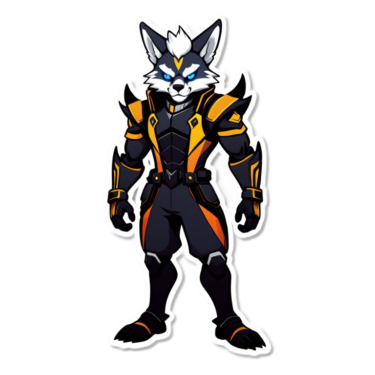 genmoji : Protogen gay furry