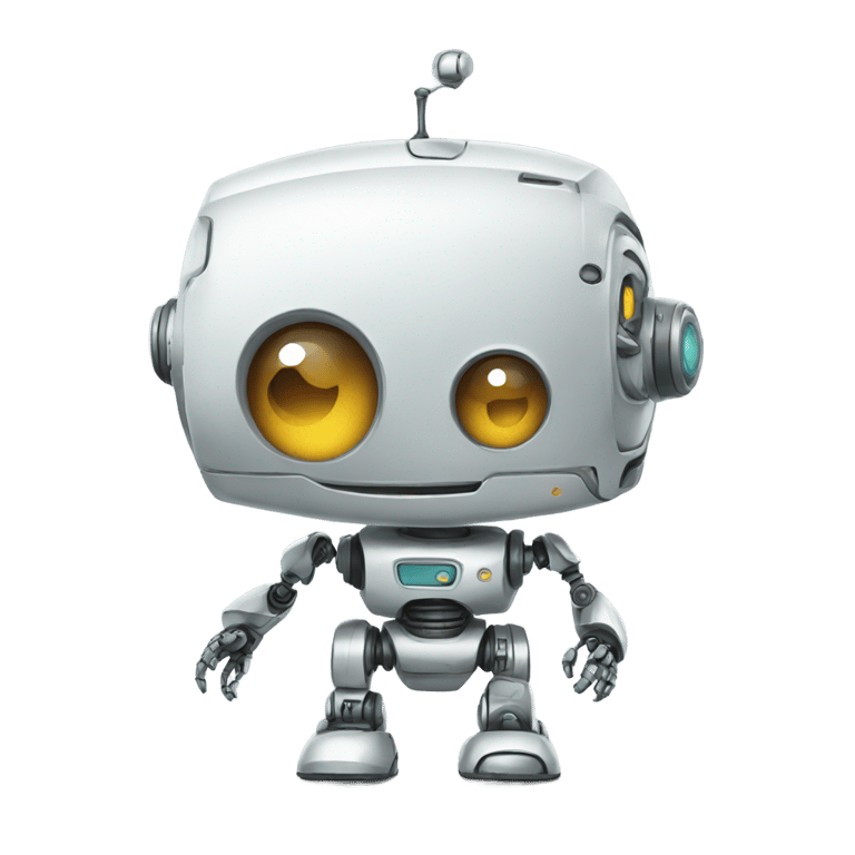 genmoji：快乐的机器人