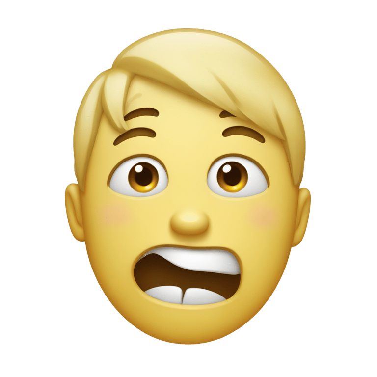 genmoji：Laughing and sad crying