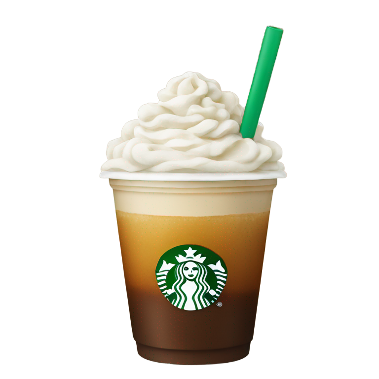 genmoji：starbucks drink