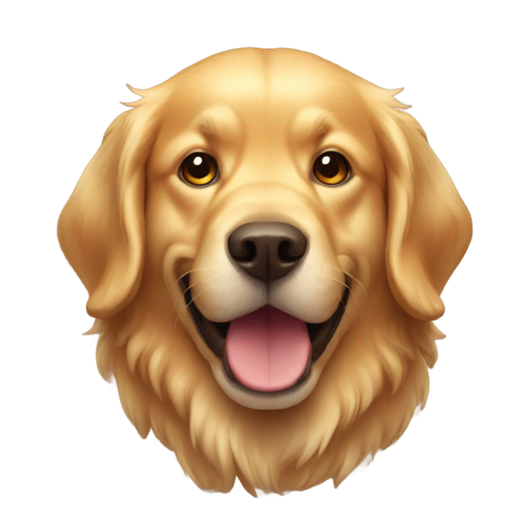 genmoji：金毛猎犬恶魔
