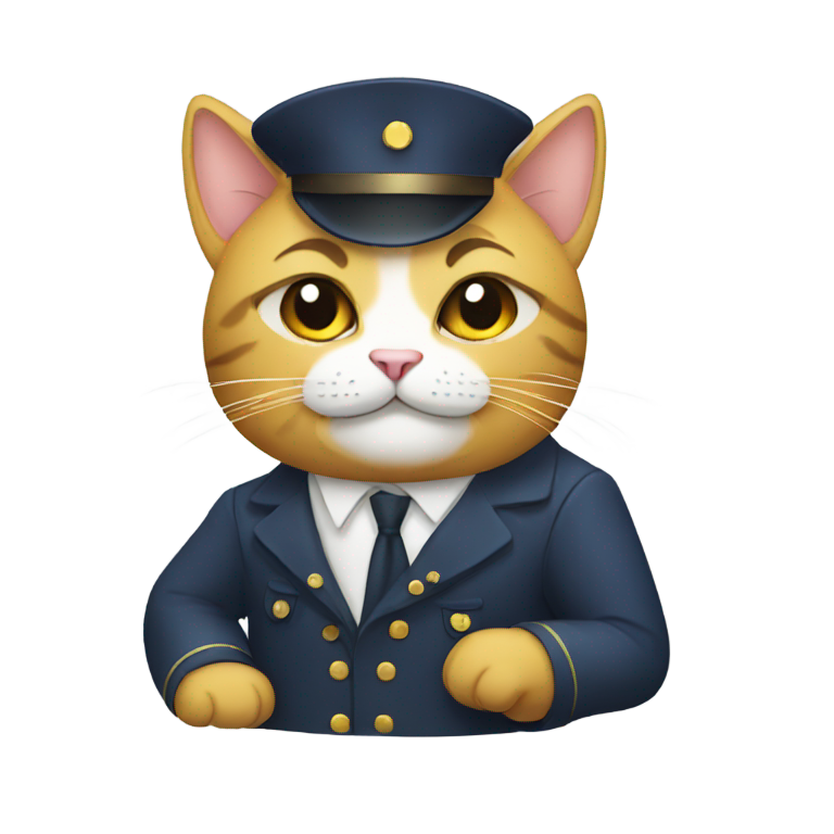 genmoji: Ticket owner cat