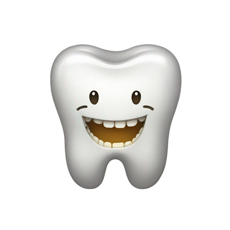 genmoji：牙齿。