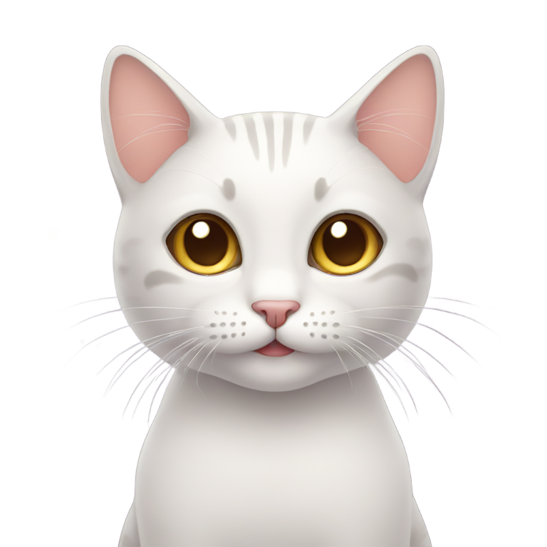 genmoji：星星眼的可爱猫咪