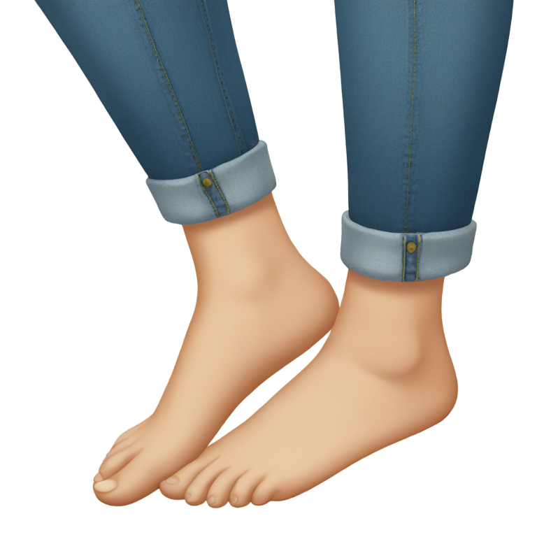 genmoji : Jolis pieds