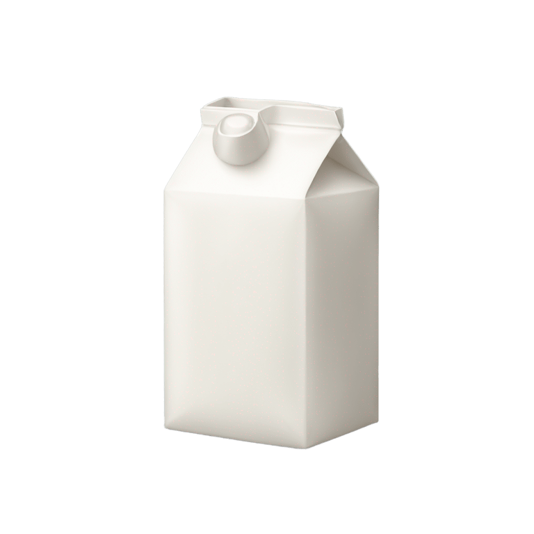絵文字：A milk carton