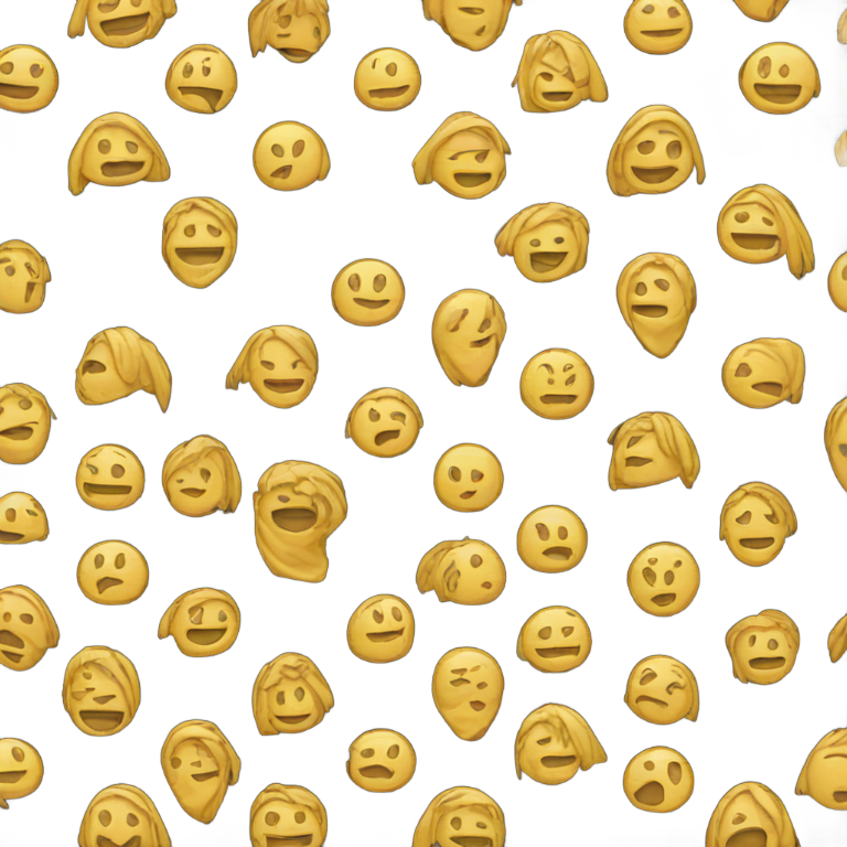 genmoji : Bandana noire sur la tête