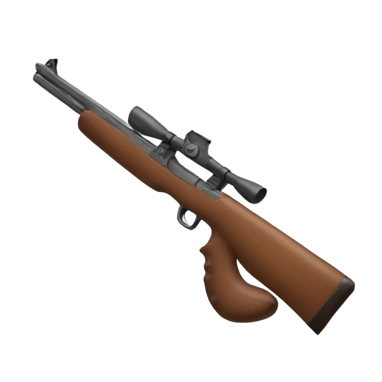 genmoji: shotgun