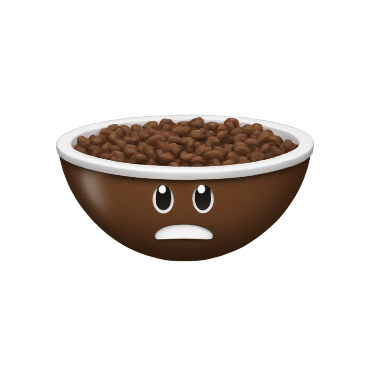 genmoji：粪便足球碗