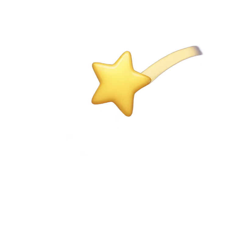genmoji : Shooting star