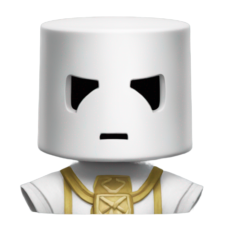 絵文字：Marshmello in zelda