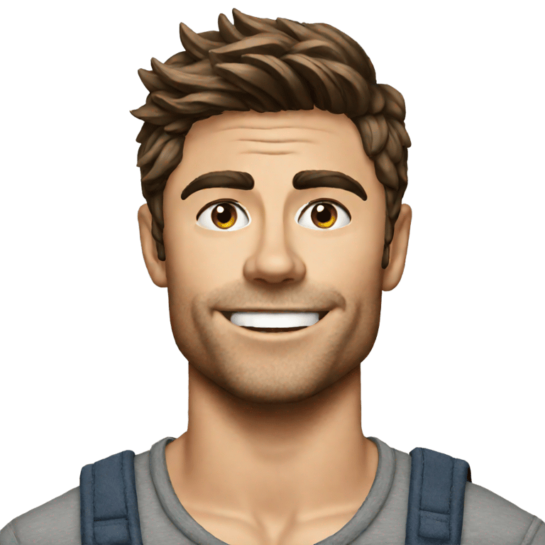 genmoji : Zac Efron