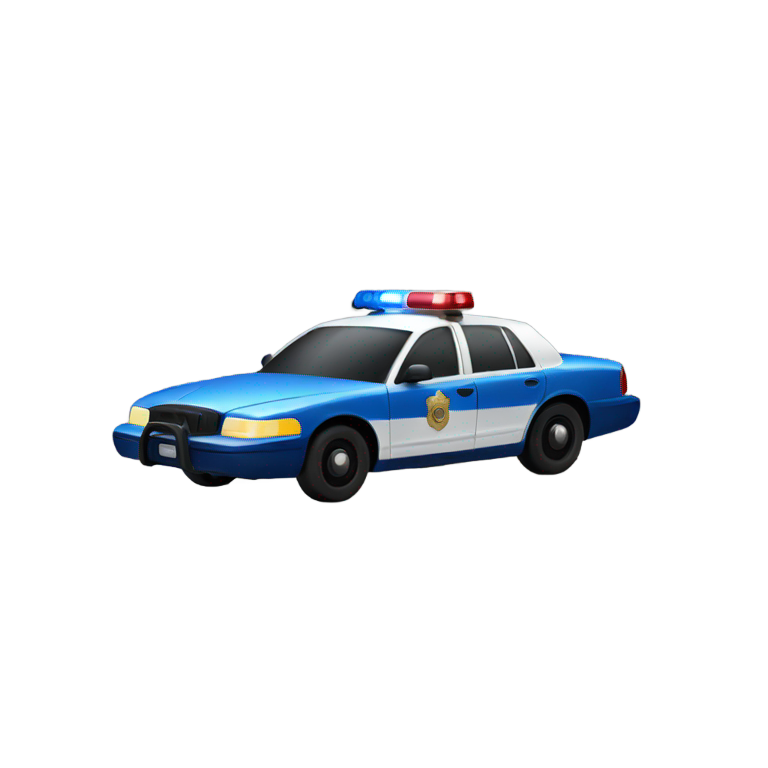 genmoji：警车灯光