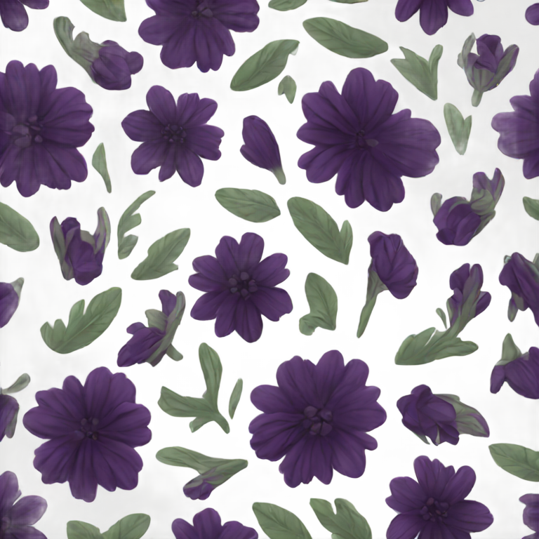genmoji：哥特式花朵