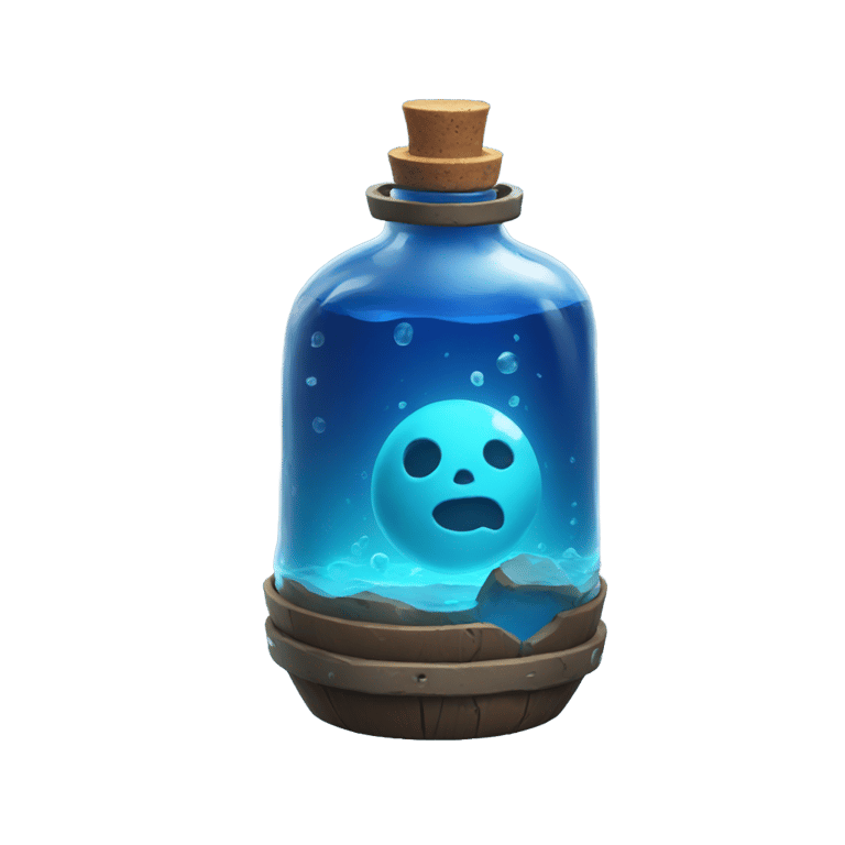 絵文字：Blue Fortnite Mini potion