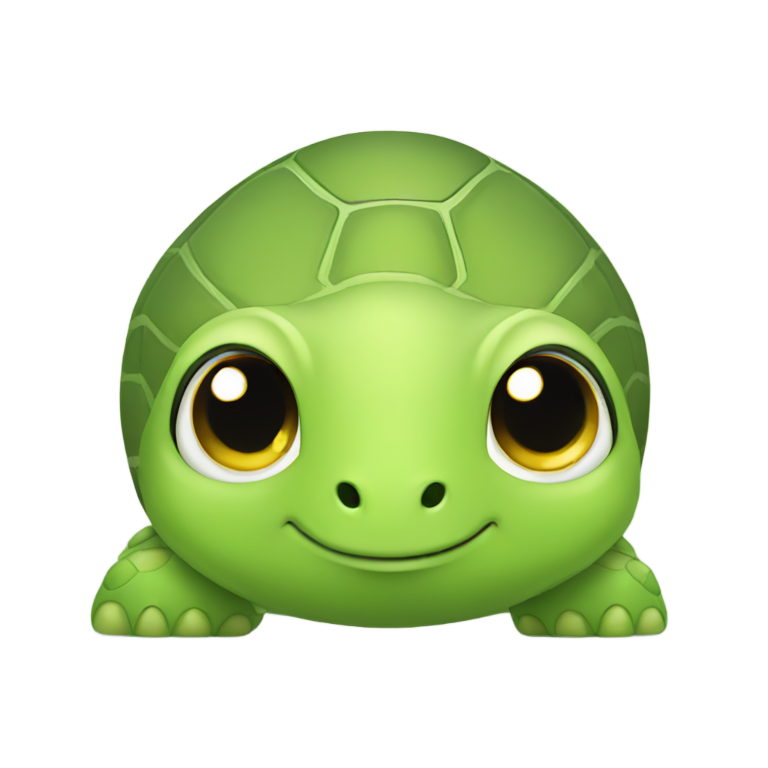 genmoji：一只可爱的乌龟