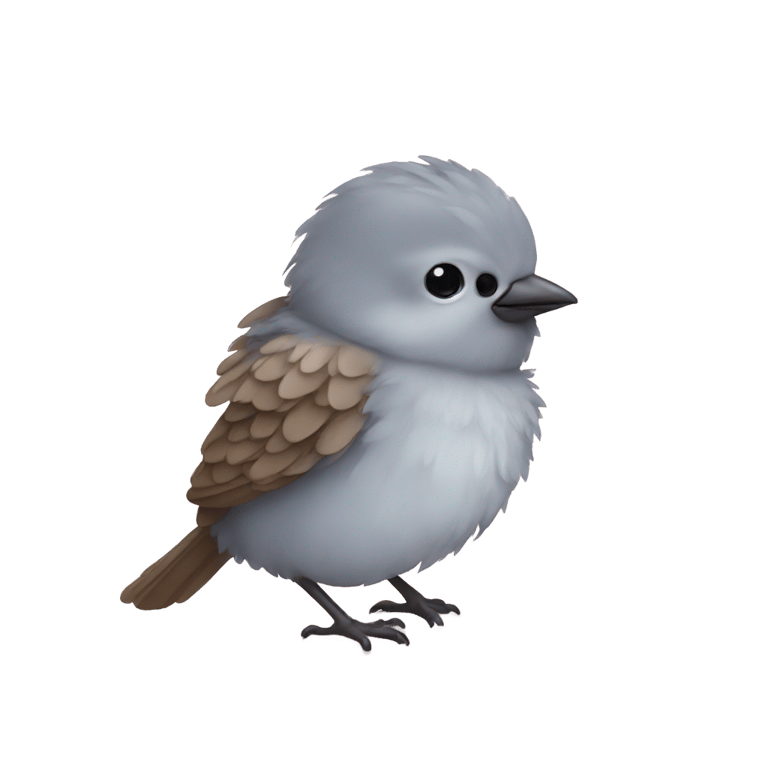 genmoji: baby bird