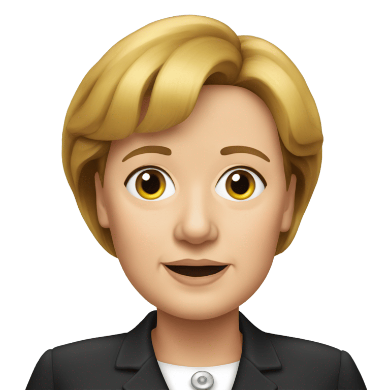genmoji：德国总理安格拉·默克尔