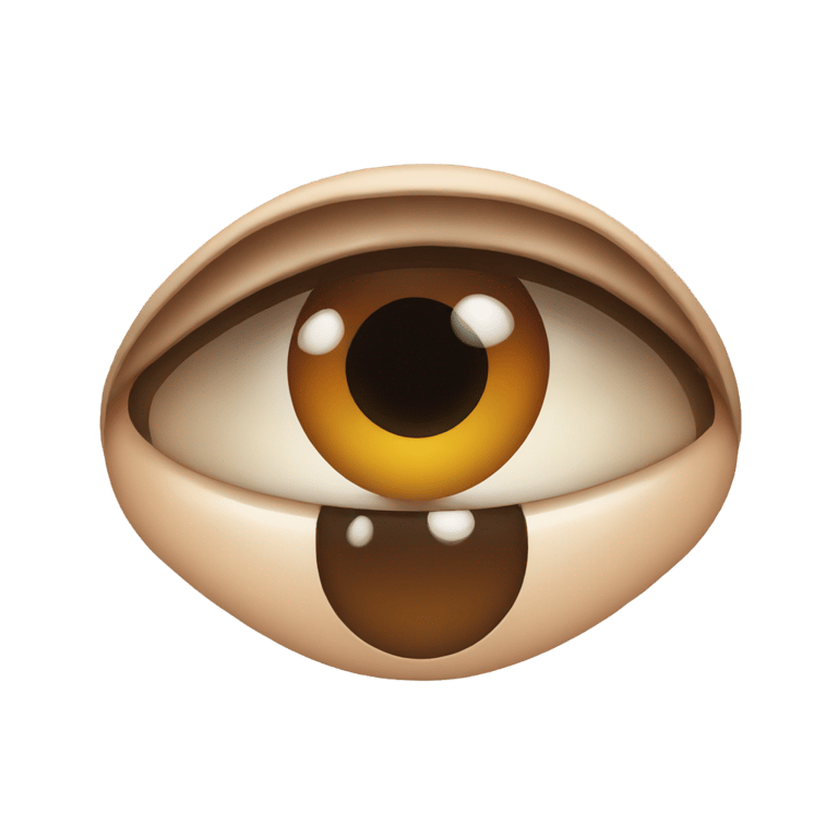 genmoji：Brown eye