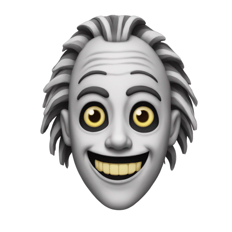 genmoji : Beetlejuice