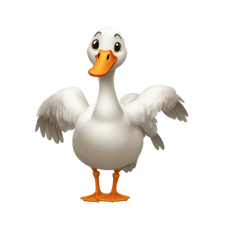 genmoji : Silly goose