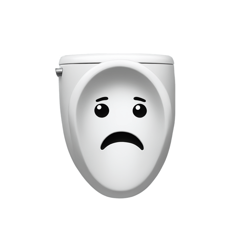genmoji：厕所里伸出的头
