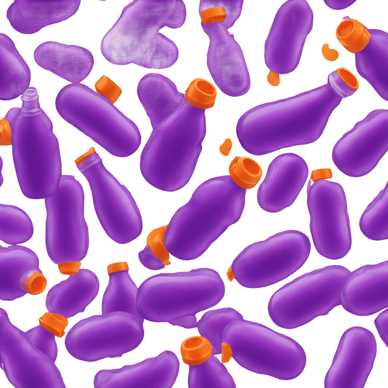 絵文字：Grape Fanta bottle