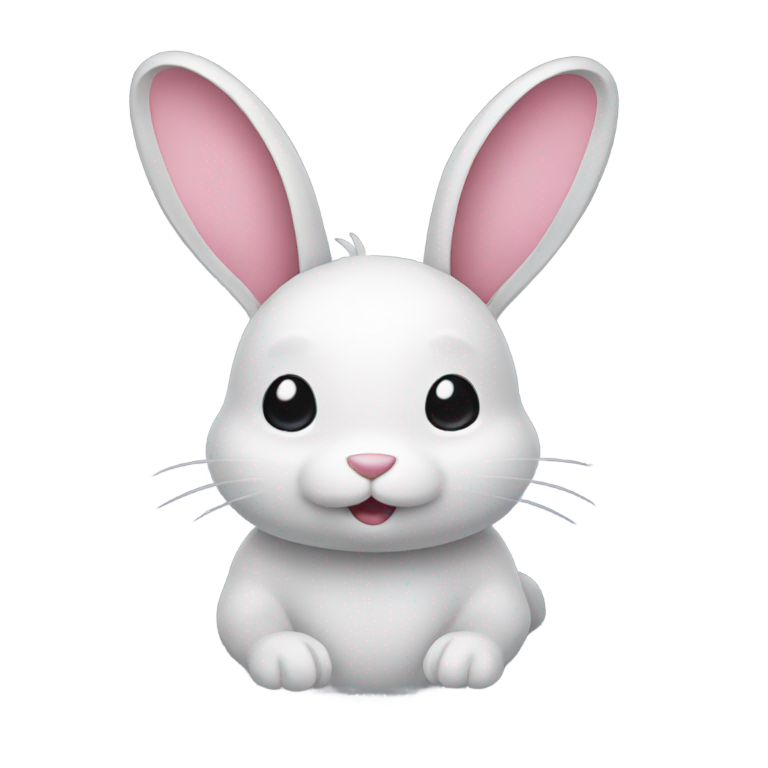 genmoji : Un lapin jouant à la PlayStation