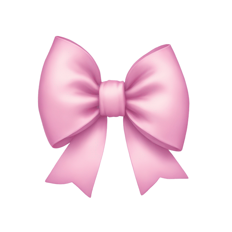 絵文字：A pastel bow