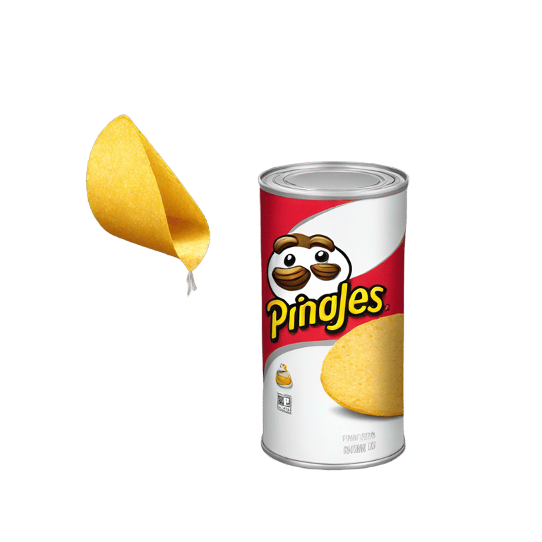 絵文字：Pringles on construction