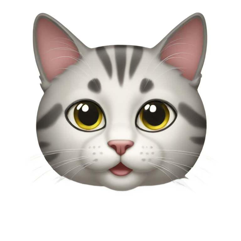 genmoji : Émoji chat style Apple