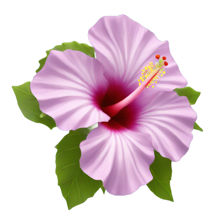 genmoji：冰冻芙蓉花