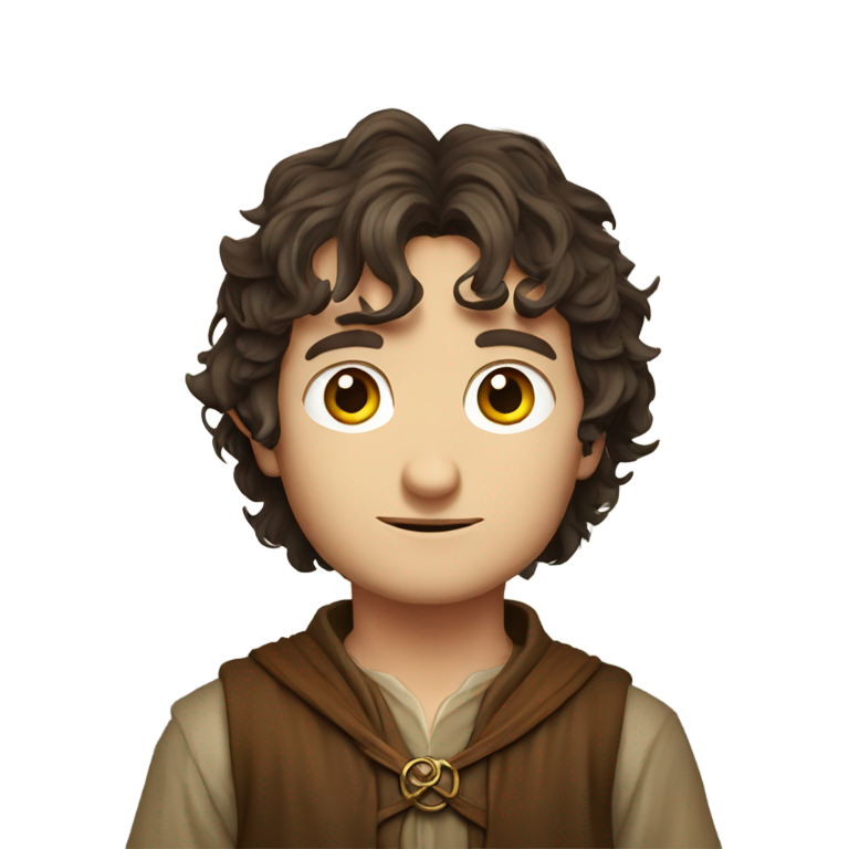 genmoji：弗罗多 指环王