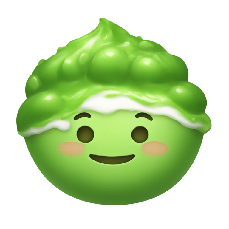 genmoji：抹茶