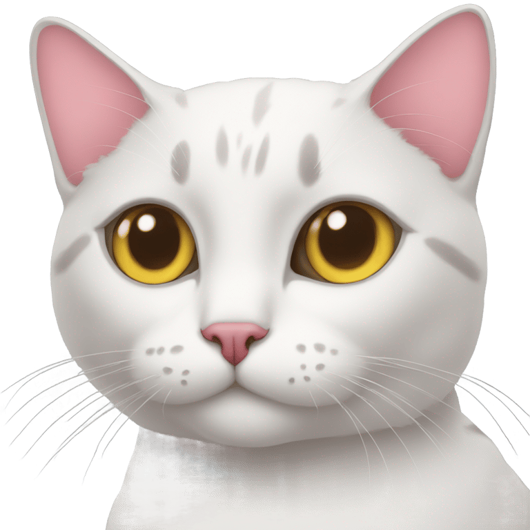 絵文字：A cat with eyes made of hearts