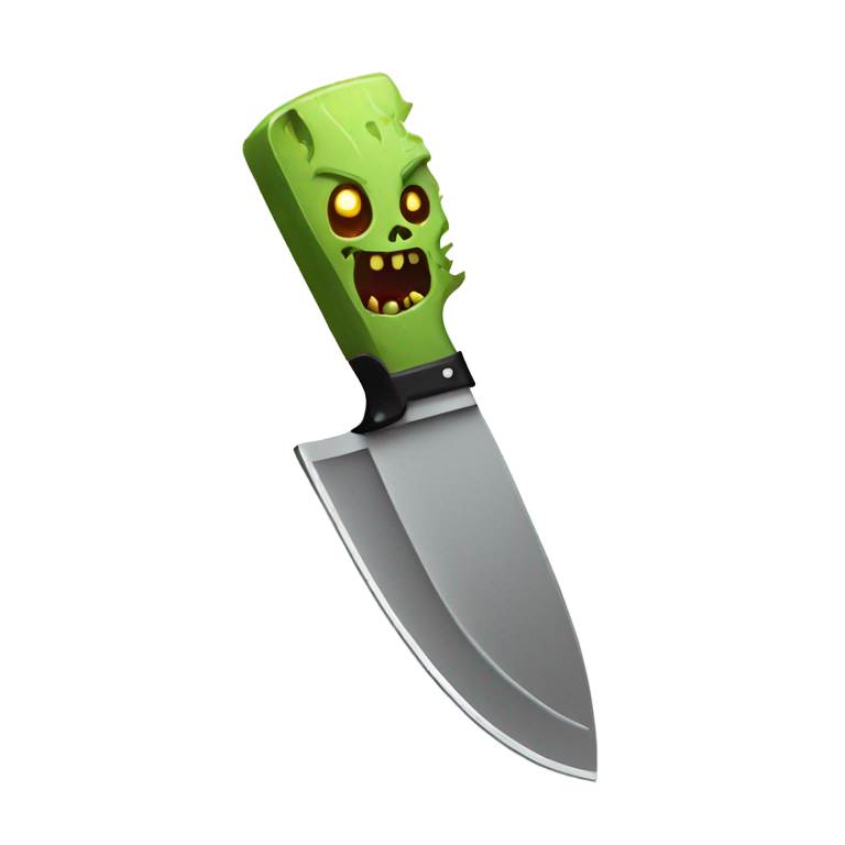 genmoji：僵尸刀