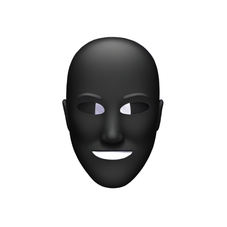 genmoji：匿名蒙面人