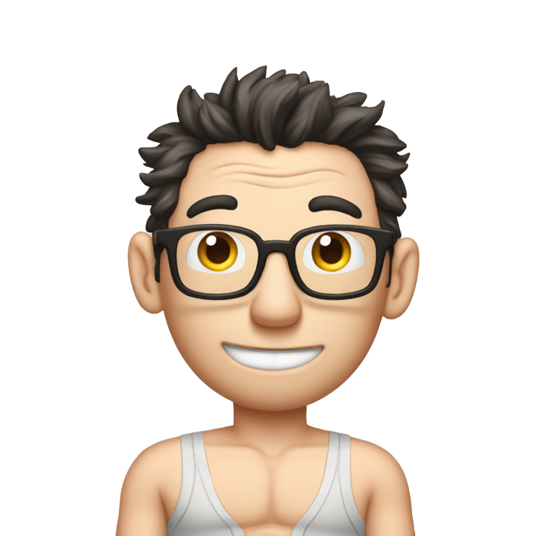 genmoji : tom kenny in underwear