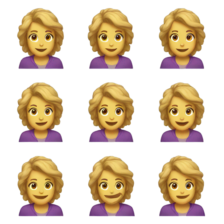 genmoji : 💯 mais avec 6 à la place de 100