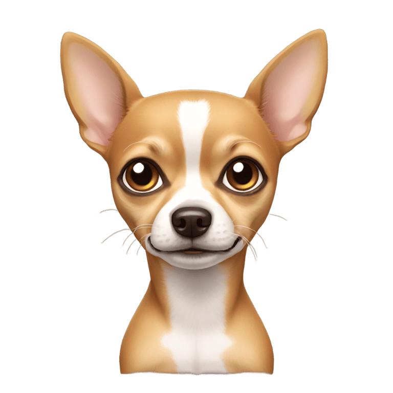 genmoji：half human half chihuahua