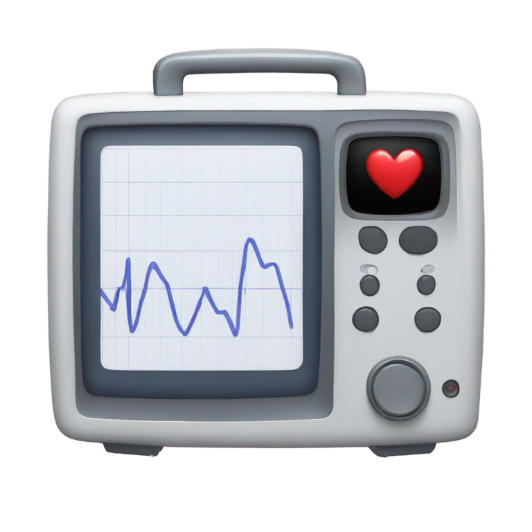 genmoji : Moniteur cardiaque