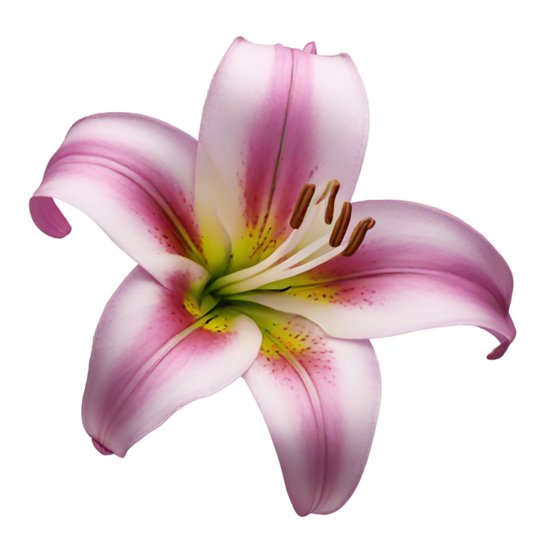 genmoji：A lily flower